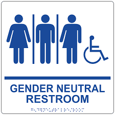 gender neutral bathroom